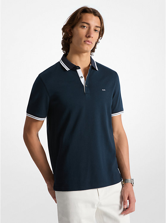 Greenwich Cotton Polo Shirt Michael Kors