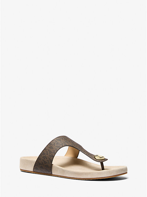 Lucinda Signature Logo Sandal Michael Kors