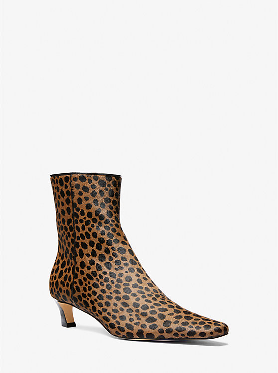 Cosmo Cheetah Print Calf Hair Boot Michael Kors