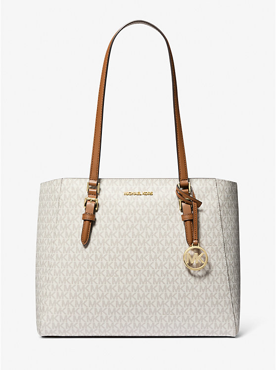 Charlotte Large3-In-1 Signature Logo Tote Bag Michael Kors