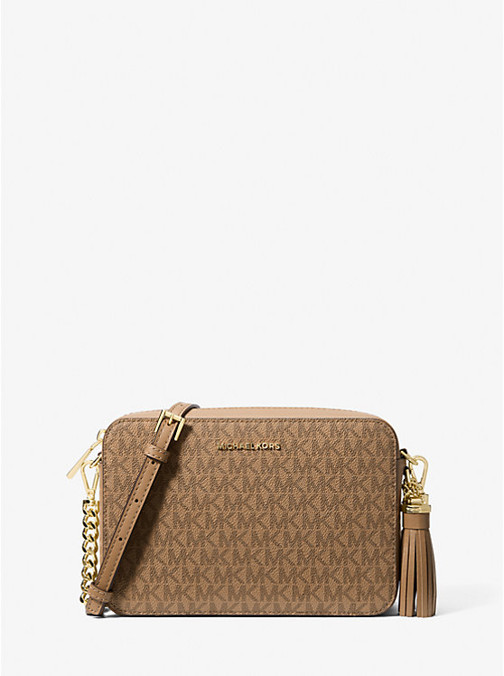 Jet Set Medium Logo Camera Bag Michael Kors