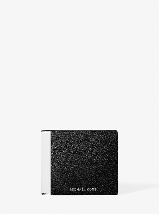 Cooper Two-Tone Billfold Walletwith Coin Pouch Michael Kors