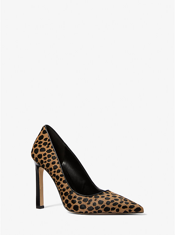 Amara Cheetah Print Calf Hair Pump Michael Kors