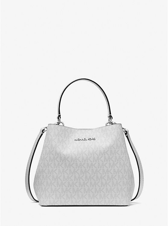 Pratt Small Signature Logo Shoulder Bag Michael Kors