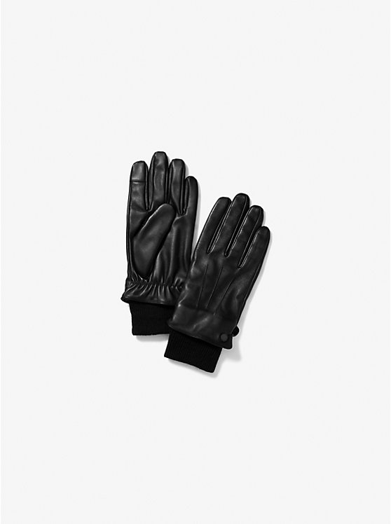 Leather Gloves Michael Kors Mens