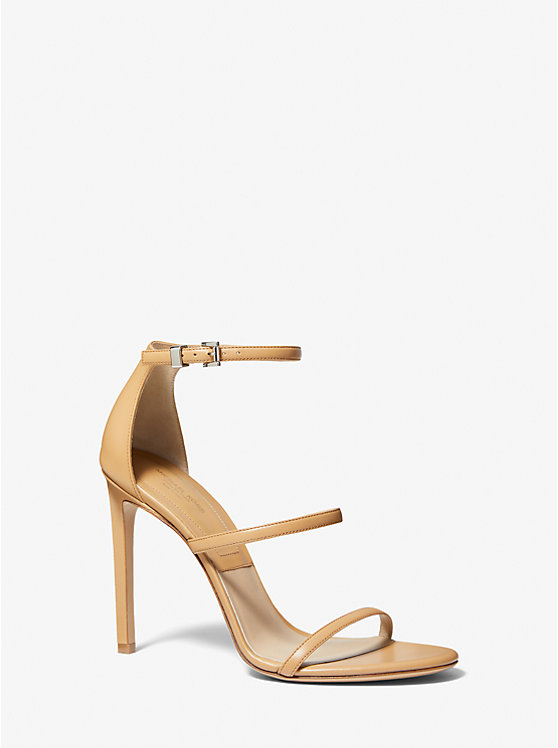 Nadege Leather Sandal MICHAEL KORS COLLECTION