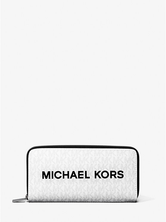 Cooper Signature Logo Zip-Around Wallet Michael Kors