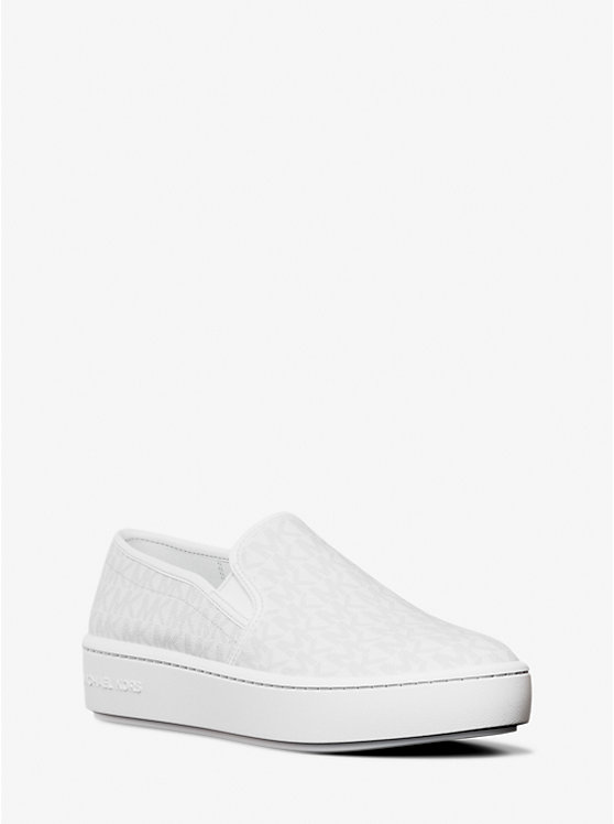 Teddi Signature Logo Slip-On Sneaker Michael Kors