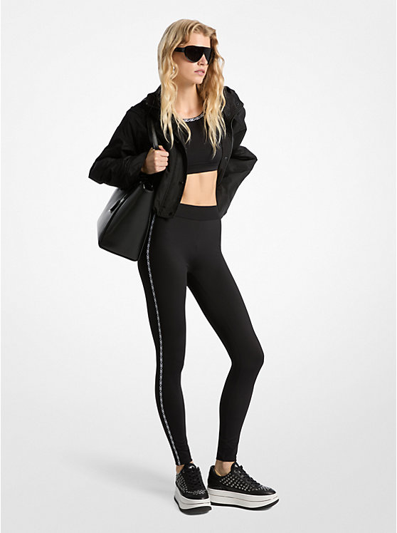 Logo Tape Leggings Michael Kors