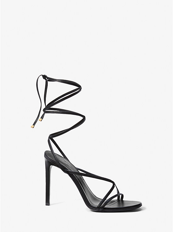 Dahlia Leather Lace-Up Sandal MICHAEL KORS COLLECTION