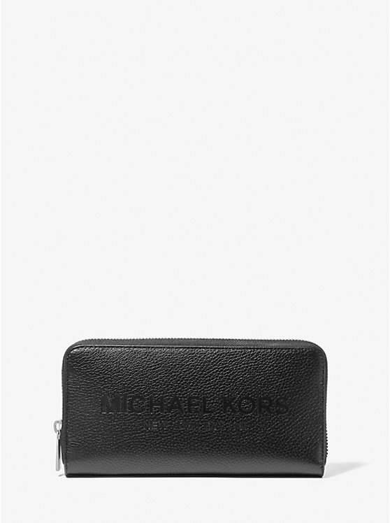 Cooper Pebbled Leather Smartphone Wallet Michael Kors