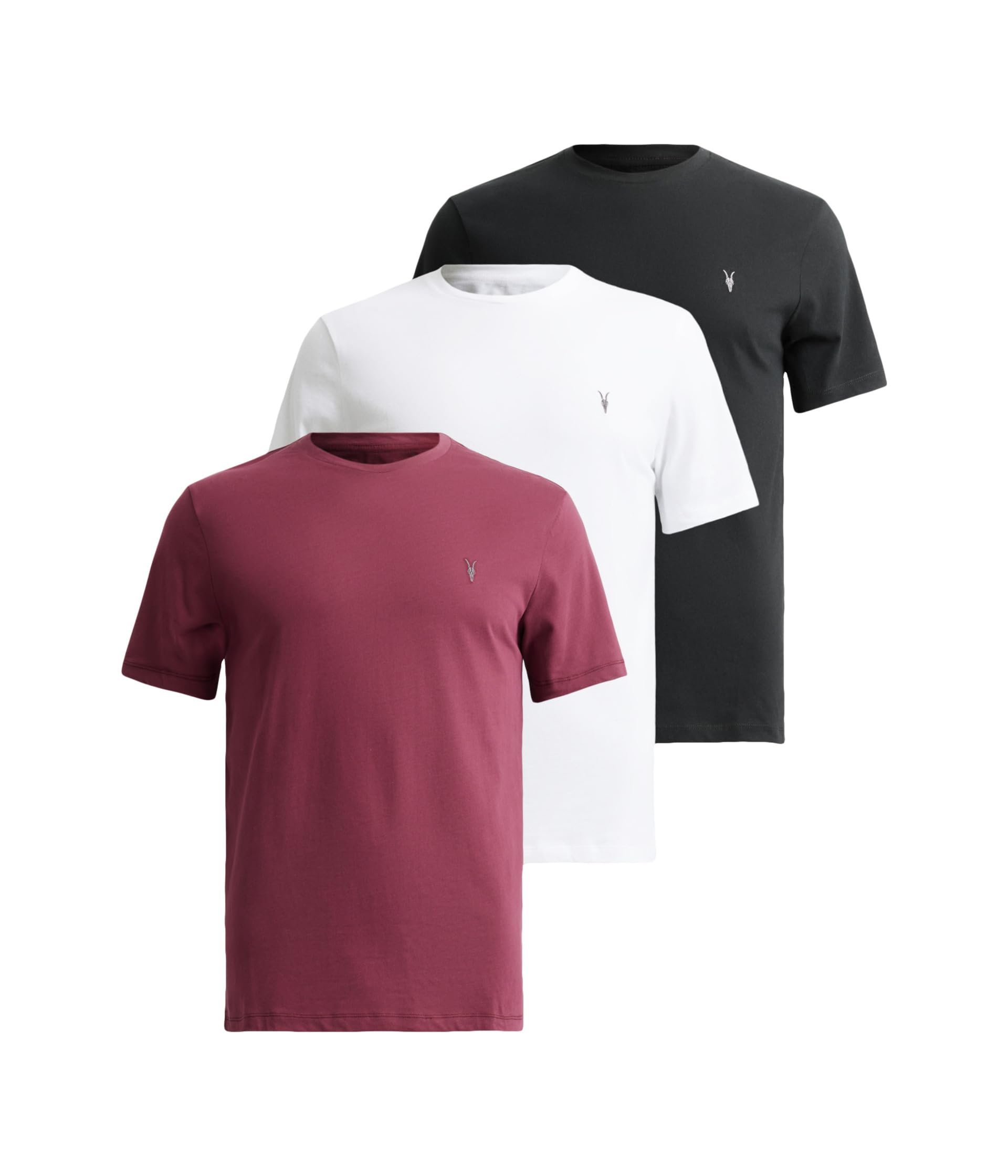 Мужские Футболки AllSaints Brace Short Sleeve Crew 3 Pack AllSaints