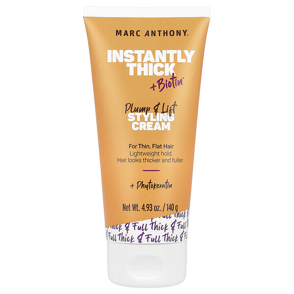 Instantly Thick + Biotin™, ​Plump & Lift Styling Cream, 4.93 oz (140 g) Marc Anthony