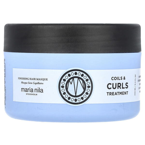 Finishing Hair Masque, Coils & Curls Treatment, 8.5 fl oz (250 ml) Maria Nila