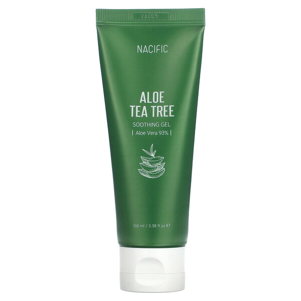 Aloe Tea Tree, Soothing Gel, 3.38 fl oz (100 ml) NACIFIC