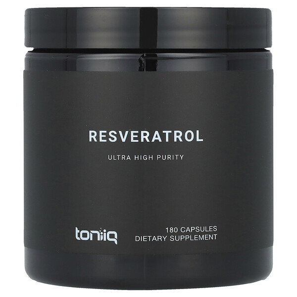 Resveratrol, 180 Capsules Toniiq