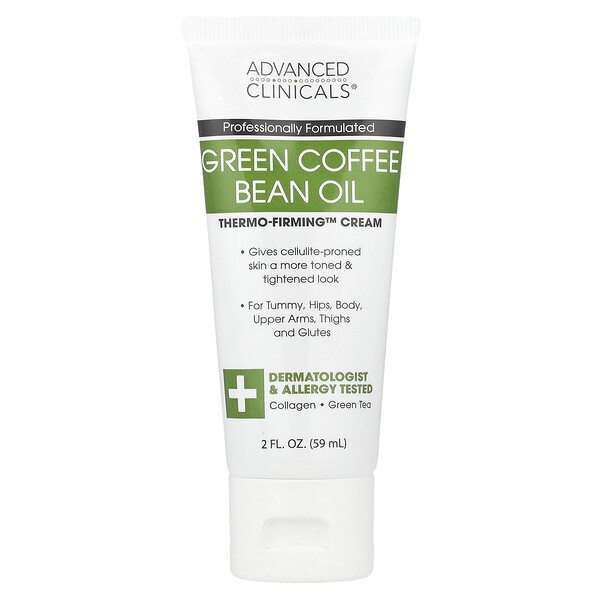 Thermo-Firming™ Cream, Green Coffee Bean Oil, 2 fl oz (59 ml) Advanced Clinicals