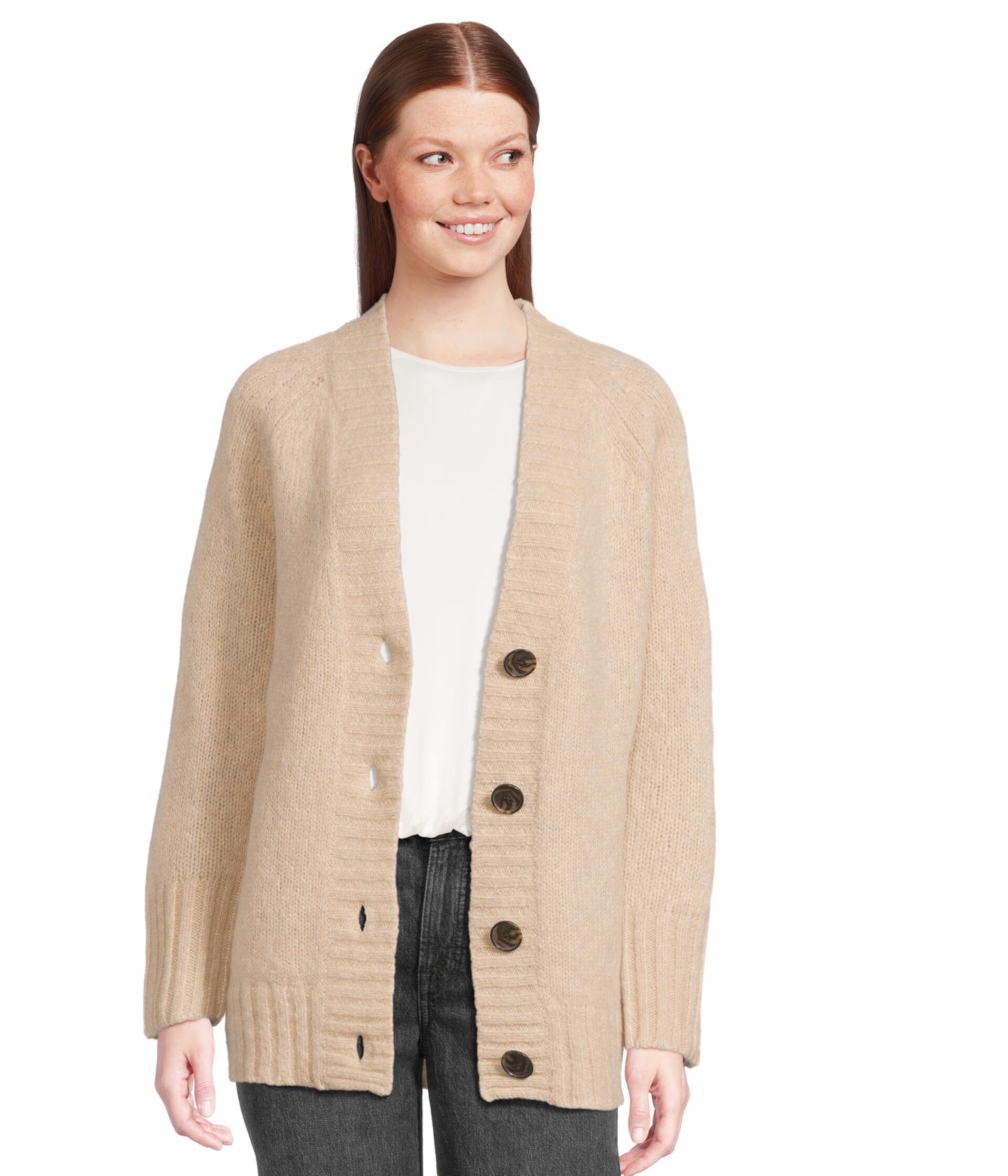 Женский Кардиган Madewell Fluffy Wool Baker Madewell