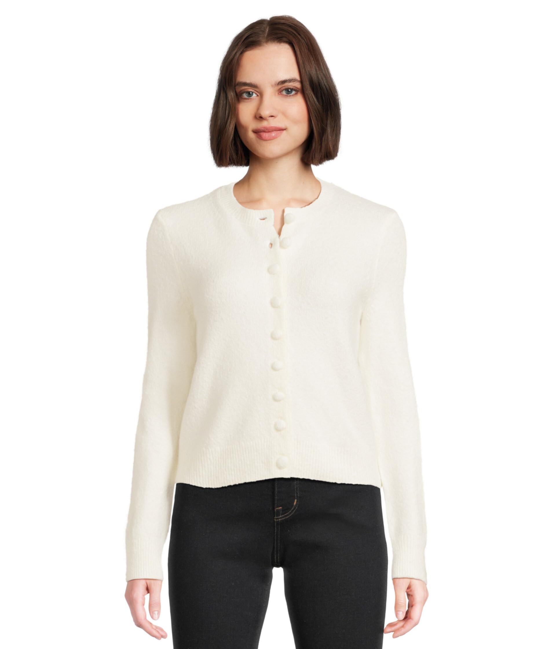 Женский Кардиган Madewell Cozy Cotton Kensington Shrunken Madewell