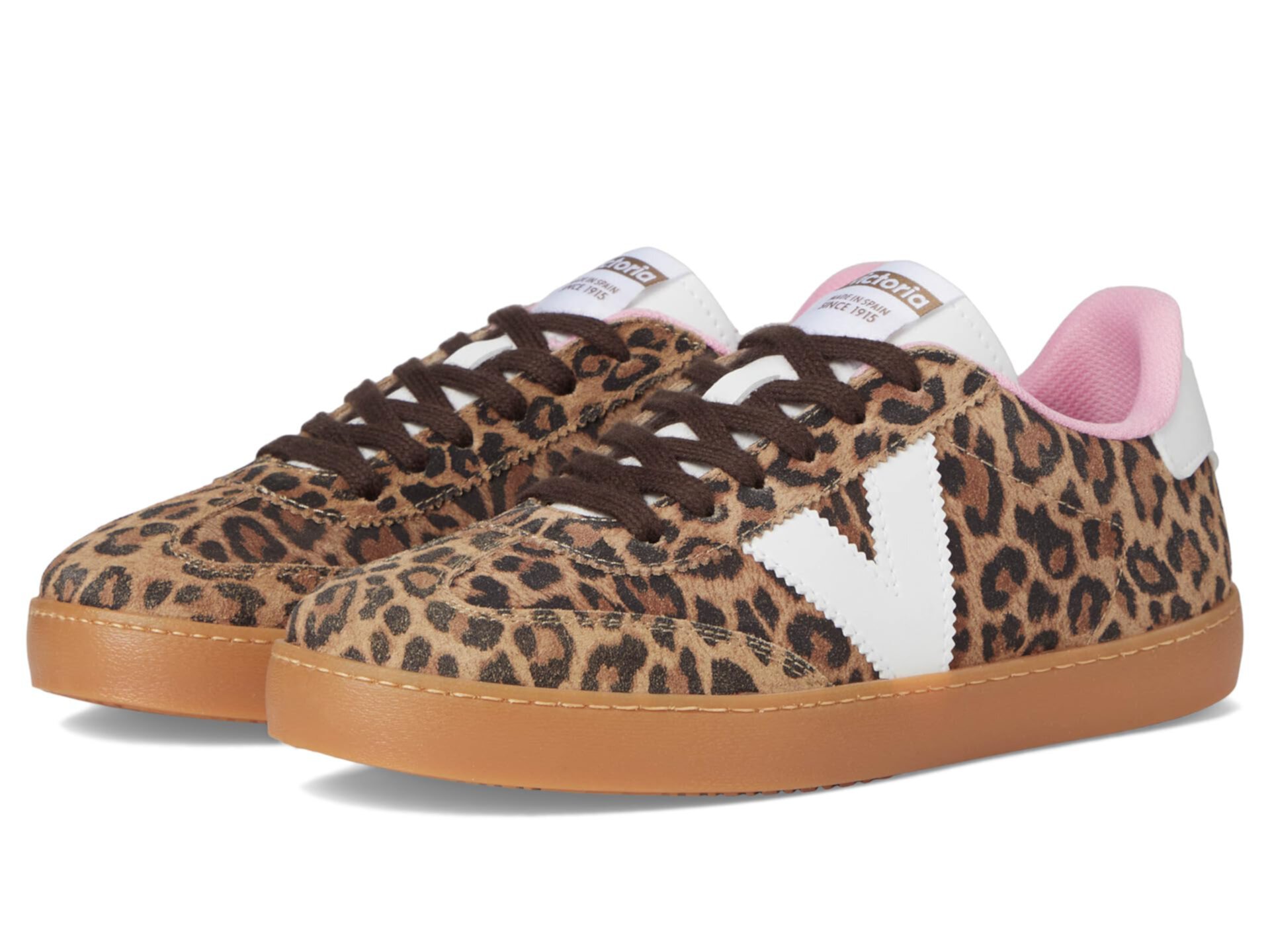 Унисекс Повседневные кроссовки Victoria Berlin Leopard Suede Victoria