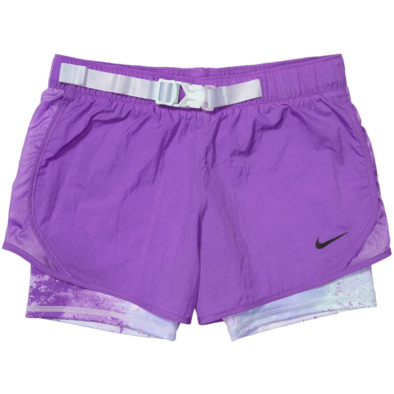 Детские шорты Nike Dry Tempo с принтом, 100% нейлон, эластичный пояс Nike Kids