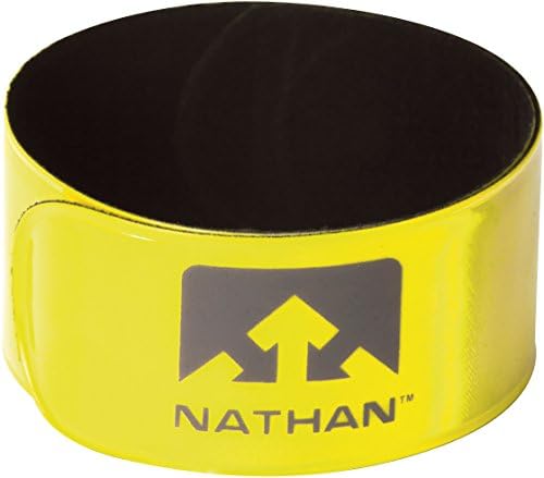 Светоотражающий браслет Nathan Reflex Snap Band (2 шт) - легкий, яркий и функциональный Nathan