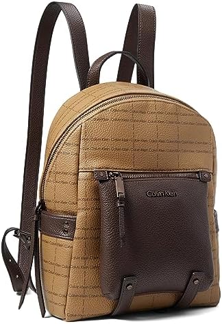 Calvin Klein Maya Backpack Khaki/Brown/Java One Size Calvin Klein