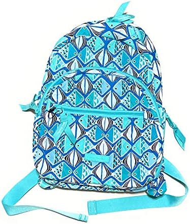 Рюкзак повседневный Vera Bradley Essential Compact Go Fish Blue Vera Bradley