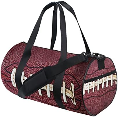 Сумка дорожная ALAZA American Football Lace Duffel Bag, Холщовая дорожная сумка для спортзала и ночевок ALAZA