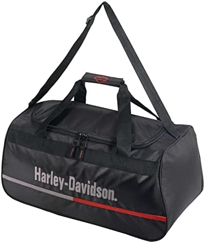 Harley-Davidson On Tour Sports Duffel Bag w/Shoulder Strap - Midnight Black Harley-Davidson