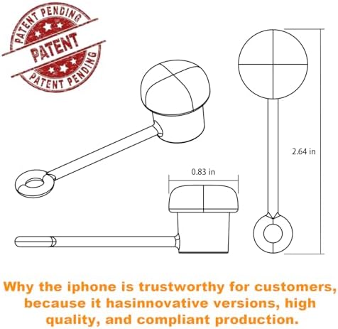 Adjustable Straw Cover for Stanley, Simple Modern, Owala, Yeti, Hydro Flask, Reduce, Hydrapeak, Meoky, MaxBase, Beast, Marrs, Suitable for All Brand of 6mm-10mm Diameter Straw, Dishwasher safe Beonsky