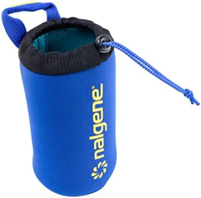 Чехол для бутылки Nalgene - Нейоприновый чехол для воды - Предотвращает конденсацию, изолирует напитки - Для бутылки 32 унции - Синий Nalgene