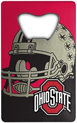 Открывалка для бутылок Ohio State Buckeyes в формате кредитной карты, сталь, 5 см x 8.3 см Fanmats