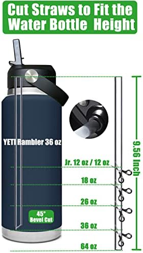 Крышка для трубочки Acemoo для бутылок YETI Rambler 12 18 26 36 64 oz, назначение для воды с гибкой ручкой, безопасный материал Acemoo