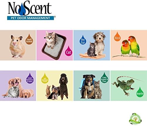 No Scent Anal Gland Express & Skunk Spray Pet Fur Cleaner for Dogs & Cats (2 Fl Oz / 59 mL) No Scent Pet Odor Management