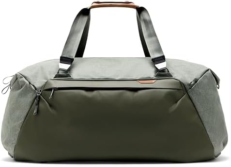 Дорожная сумка Travel Duffel 80L (черная) с застежкой-молнией и множеством карманов Peak Design