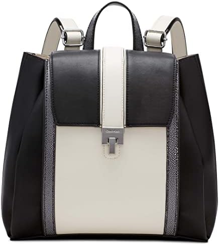 Calvin Klein Sahara Flap Turnlock Backpack Calvin Klein