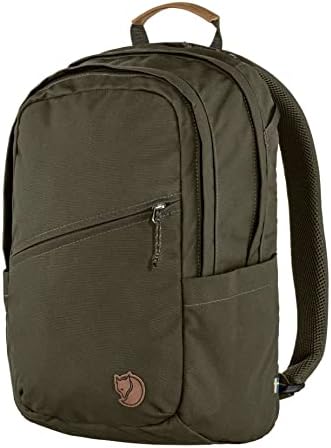 Рюкзак Fjallraven Raven 20 – темно-оливковый с отделением для ноутбука до 38 см Fjällräven