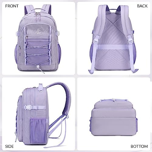 Детский Рюкзак Lanola Student Teens Bookbags Business Travel Durable Water Resistant - Бежевый Lanola