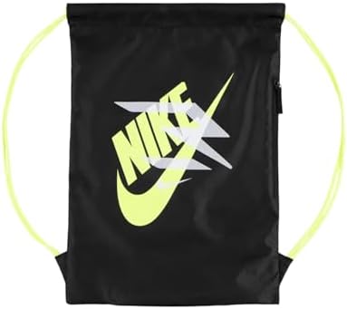 Nike 3 Brand Ran Core Gym Sack Training Gymsack (Black/Green) Nike