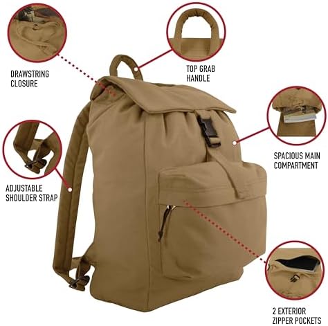 Рюкзак повседневный Rothco Canvas Daypack Rothco