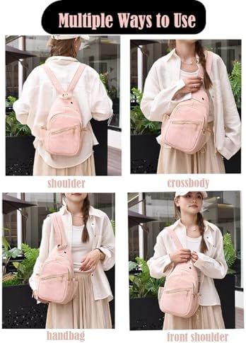 Рюкзак повседневный JENAGREEN Waterproof Sling Backpack Crossbody Shoulder Bag for Women Men JENAGREEN