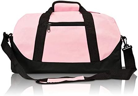 Сумка тоут DALIX 18" Two Tone Duffle Bag Medium Black Red Blue Gold Pink Purple Gray DALIX