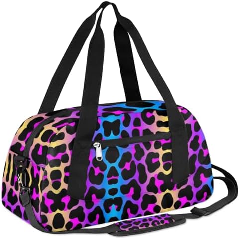 Cумка дорожная SinSenMa Rainbow Leopard Kids Overnight Duffel Bag SinSenMa