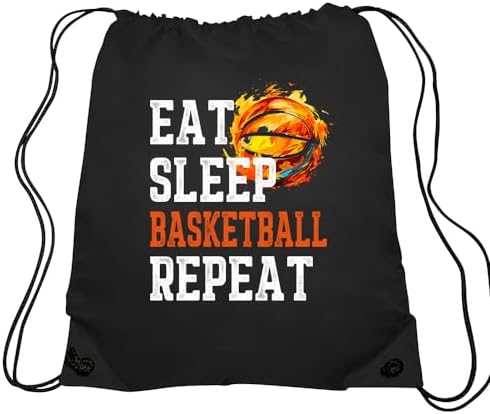 Рюкзак повседневный Haizct Eat Sleep Basketball Repeat Haizct