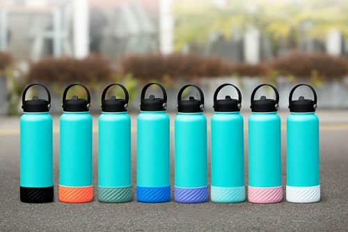 Ботинок FLORAPELL для бутылок Hydro Flask 32 и 40 унций с защитным силиконовым покрытием, диаметр 9 см Florapell