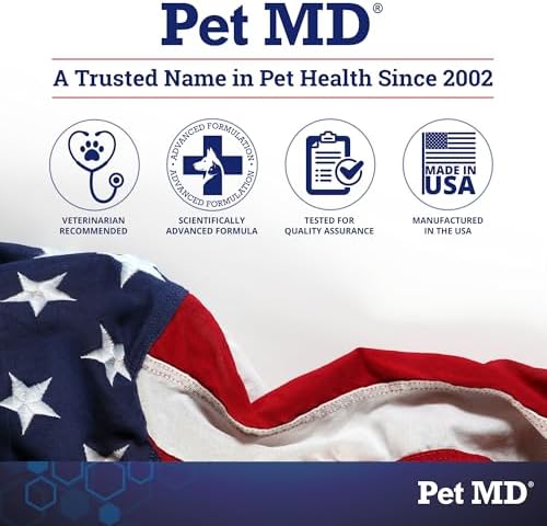 Спрей с 1% гидрокортизоном от зуда для собак, кошек и лошадей - 4 унции Pet MD