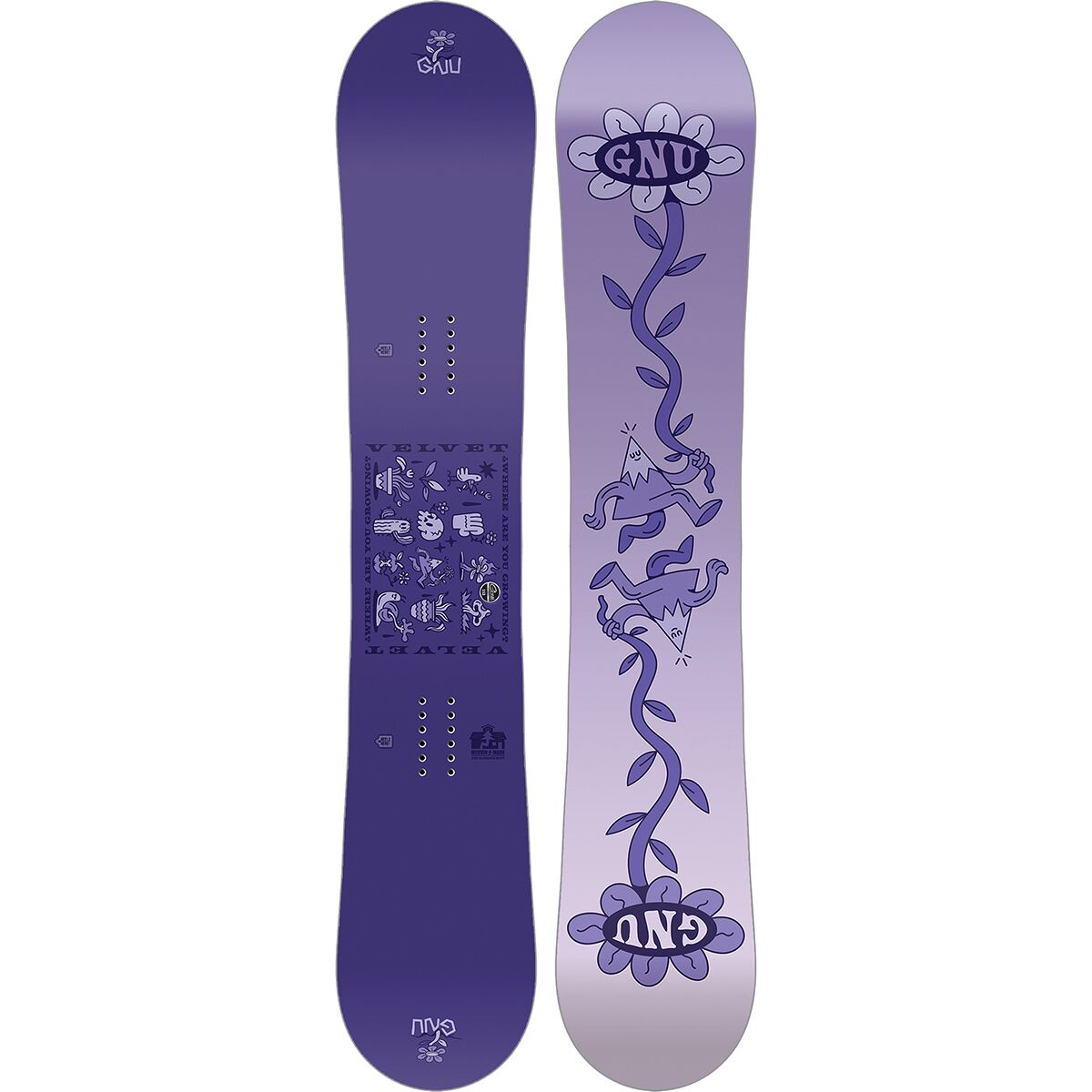 Velvet Snowboard - 2025 Gnu