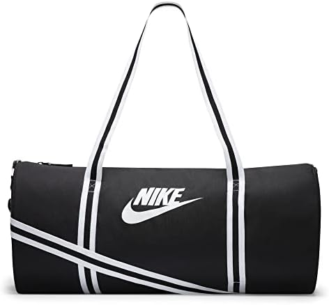 Сумка дорожная Nike Swoosh Unisex Heritage - Черный/Белый - DQ7611-010 Nike