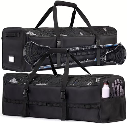 Сумка дорожная Athletico Lacrosse Duffle (черная) Athletico